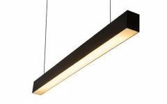 LİNEER AYDINLATMA ARMATÜR SIVA ÜSTÜ Siyah - Gün Işıgı 3000-3200K - 120cm (Askı Aparatı Dahildir)