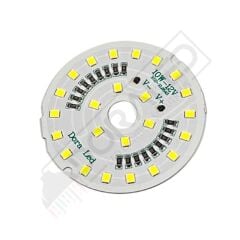 12Volt 10Watt Smd 2835 Ledli Led Modül Beyaz 10mm Delik Çaplı 12V 10W Avize Ledi 56mm(3 Adet)