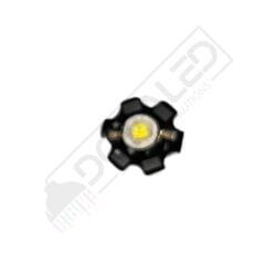 1W Beyaz 6500K PCB li Power Led 20mm  350Ma 3,2 Volt(3 Adet)