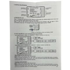 RGB / RGBW Müzik Sese Duyarlı Kontrol Cihazı
