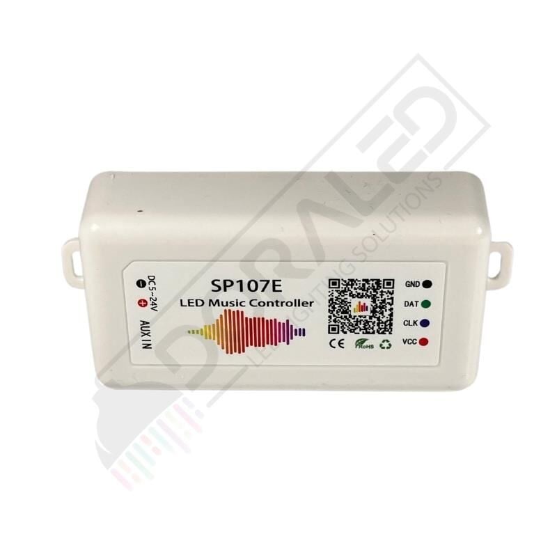 WS2811-WS2812 ARGB Pixel Led SP107E Müzik Kontrol Cihazı Bluetoothlu