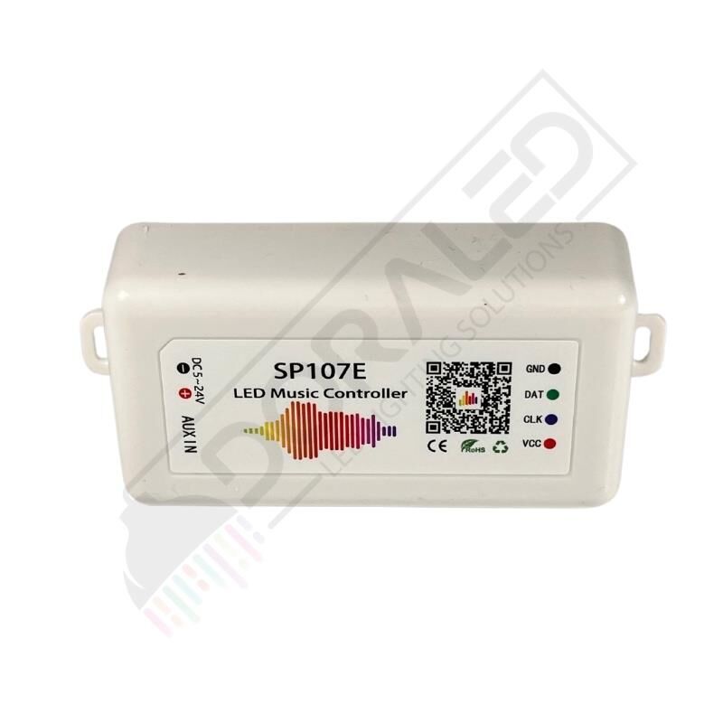 WS2811-WS2812 ARGB Pixel Led SP107E Müzik Kontrol Cihazı Bluetoothlu