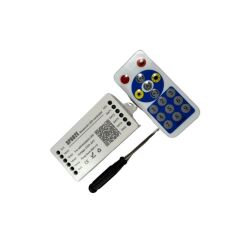 SP602E 4 Kanallı Pixel ARGB Led Müzik Kontrol Cihazı Kumanda + Bluetooth APP Kontrolü