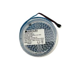 12V 5mm 120 Ledli RGB Şerit Led İnce PCB Li Şerit Led 5Mt