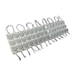 24 Volt  Gün Işığı Watt 3 lü Lensli 3030 Reklamcı Modül (10 Adet)