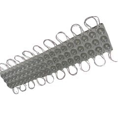 24 Volt Beyaz 3 Watt 3 lü Lensli 3030 Reklamcı Modül (10 Adet)