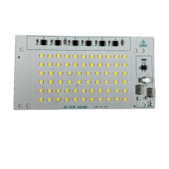 220V 50W 2835 SMD Ledli Beyaz  Hazır Projektör Ledi 220 Volt 50 Watt PCB