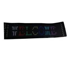 Bluetooth Lu Telefon Kontrollü SD1664 Flexible Matrix Led Ekran 5-12V (370*87 mm)