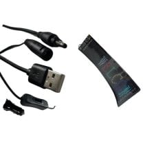 Bluetooth Lu Telefon Kontrollü SD1664 Flexible Matrix Led Ekran 5-12V (370*87 mm)