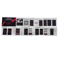 Bluetooth Lu Telefon Kontrollü SD1664 Flexible Matrix Led Ekran 5-12V (370*87 mm)