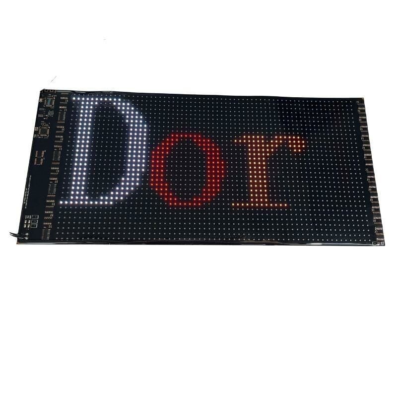 Bluetooth Lu Telefon Kontrollü SD3264 Flexible Matrix Led Ekran 5-12V (360*200 mm)
