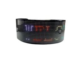 Bluetooth Lu Telefon Kontrollü SD1696 Flexible Matrix Led Ekran 5-12V (652*102 mm)