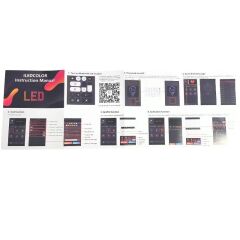 Bluetooth Lu Telefon Kontrollü SD1696 Flexible Matrix Led Ekran 5-12V (652*102 mm)