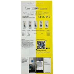 Tuya Destekli Wifi Kontrollü RGB-W-WW 5 Kanal Led Kontrol Devresi