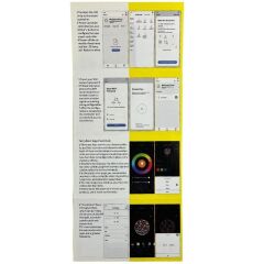 Tuya Destekli Wifi Kontrollü RGB-W-WW 5 Kanal Led Kontrol Devresi