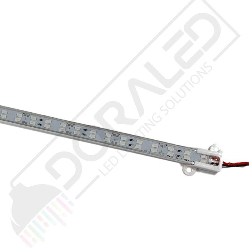 Su Geçirmez Led Bar Kırmızı Su Geçirmez Çubuk Led Çift Sıra 12V 100cm