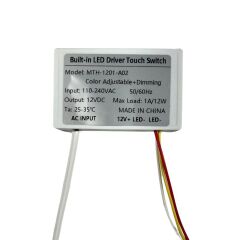 220V Girişli 12V Tunable  Dokunmatik Ayna Arkası Sensör Ayna Lambası Banyo Aynası Mobilya Sensörü