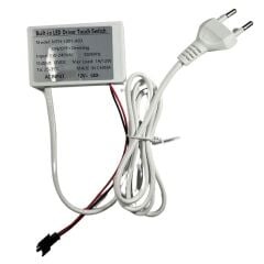 220V Girişli 12V 1A Dokunmatik (Touch) Ayna Arkası Sensör Ayna Lambası Banyo Aynası Mobilya Sensörü