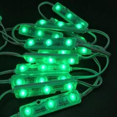 Samsung 3 lü Led Modül 12 Volt Beyaz -10 Adet