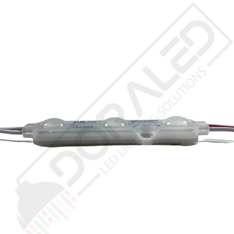 Samsung 3 lü Led Modül 12 Volt Beyaz -10 Adet