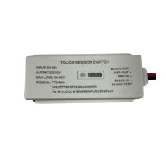 12V Dokunmatik Ayna Arkası Sensör + Saat + Termometre