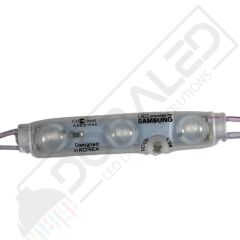Samsung 3 lü Led Modül 12 Volt Mavi -10 Adet