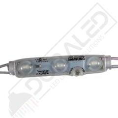 Samsung 3 lü Led Modül 12 Volt Mavi -10 Adet
