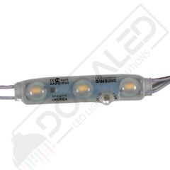 Samsung 3 lü Led Modül 12 Volt Sarı (Amber) -10 Adet