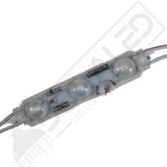 Samsung 3 lü Led Modül 12 Volt Kırmızı -10 Adet