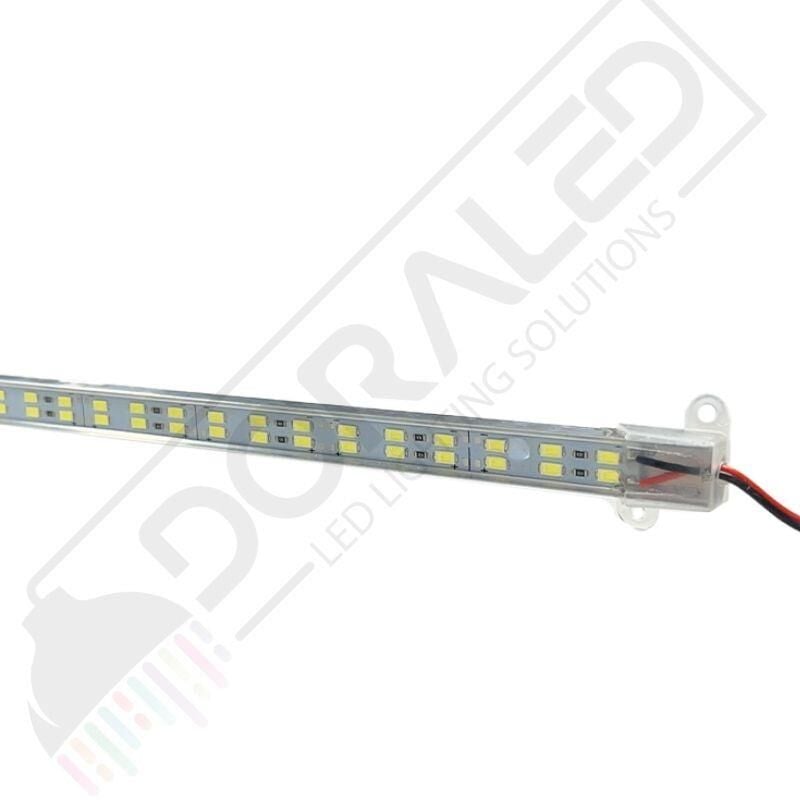 Soguk Beyaz 10000-15000 K Çift Sıra Su Geçirmez Led Bar 1M 12V
