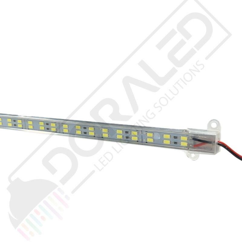 Soguk Beyaz 10000-15000 K Çift Sıra Su Geçirmez Led Bar 1M 12V