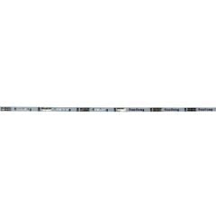 4mm 12V Alüminyum Çubuk Led Bar Mavi 120 Ledli 100cm
