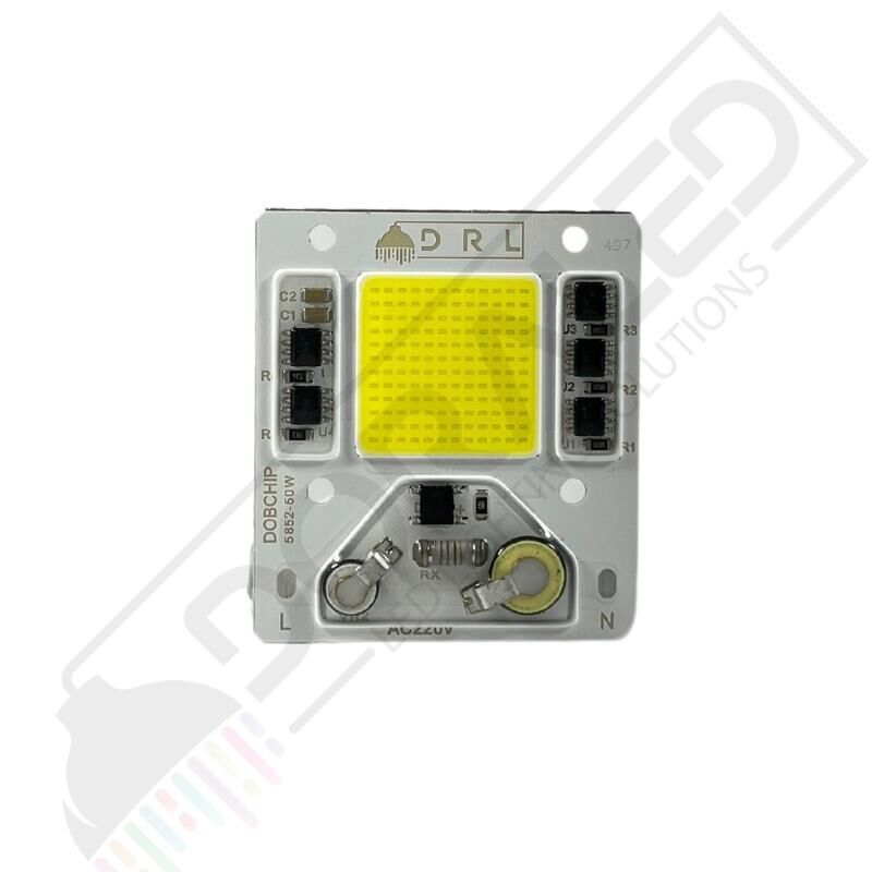 220 Volt Cob Led 220 v Beyaz 50W Projektör Ledi