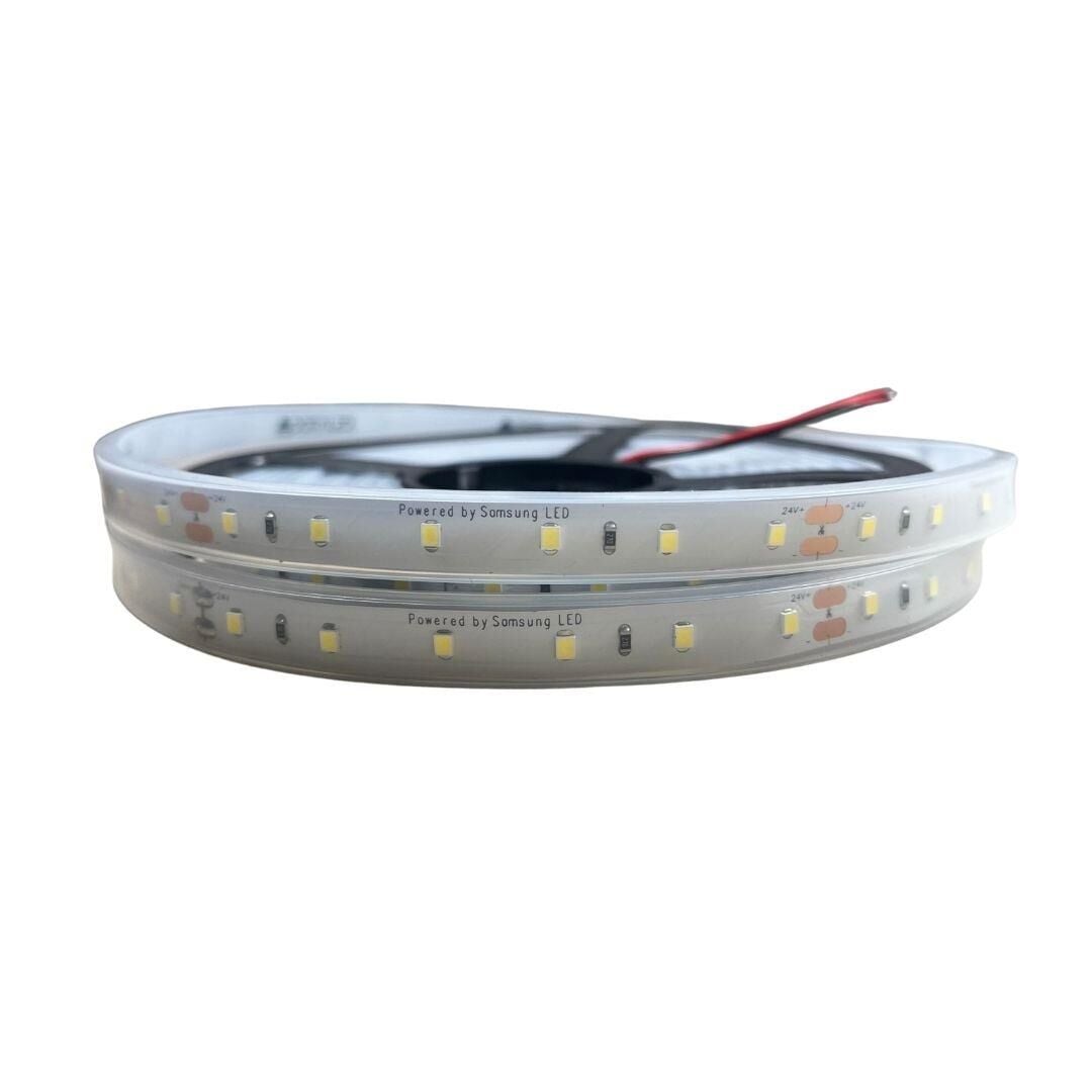 SAMSUNG ŞERİT LED SAMSUNG 60 LEDLİ 2835 SMD 6500K ŞERİT LED 24V 14.4W IP67