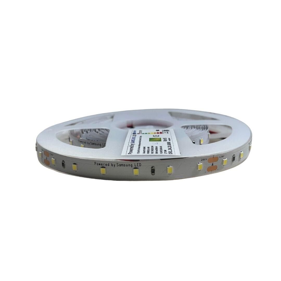 SAMSUNG ŞERİT LED SAMSUNG 60 LEDLİ 2835 SMD 6500K ŞERİT LED 24V 14.4W IP20