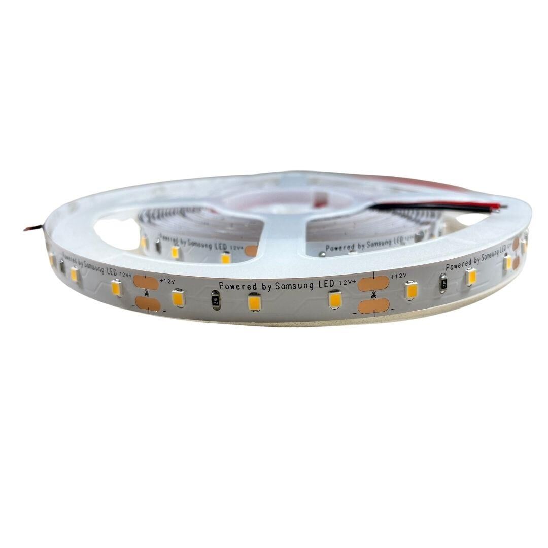 SAMSUNG ŞERİT LED SAMSUNG 60 LEDLİ 2835 SMD 3000K ŞERİT LED 12V 14.4W IP20