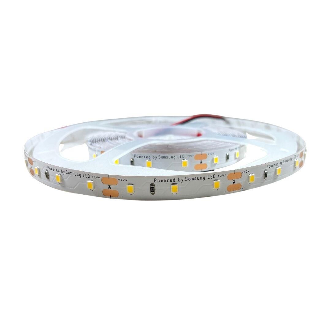 SAMSUNG ŞERİT LED SAMSUNG 60 LEDLİ 2835 SMD 4000K ŞERİT LED 12V 14.4W IP20