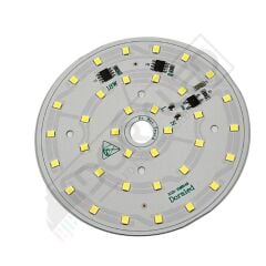 220Volt 18Watt Smd 2835 Ledli Led Modül Beyaz 10mm Delik Çaplı 220V 18W Avize Ledi 88MM