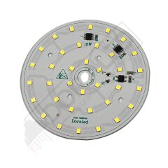 220Volt 18Watt Smd 2835 Ledli Led Modül Beyaz 10mm Delik Çaplı 220V 18W Avize Ledi 88MM