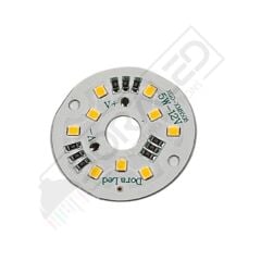 12Volt 5Watt Smd 2835 Ledli Led Modül 10mm Delik Çaplı Gün Işığı 12V 5W Avize Ledi 40mm(3 Adet)