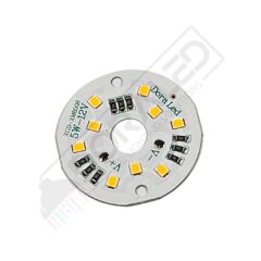 12Volt 5Watt Smd 2835 Ledli Led Modül 10mm Delik Çaplı Gün Işığı 12V 5W Avize Ledi 40mm(3 Adet)
