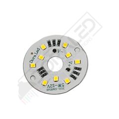 12Volt 5Watt Smd 2835 Ledli Led Modül 10mm Delik Çaplı Beyaz 12V 5W Avize Ledi 40mm(3 Adet)