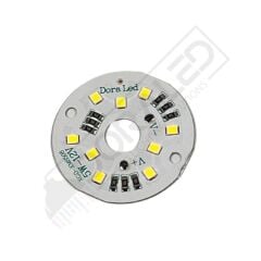 12Volt 5Watt Smd 2835 Ledli Led Modül 10mm Delik Çaplı Beyaz 12V 5W Avize Ledi 40mm(3 Adet)