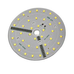 12Volt 18Watt Smd 2835 Ledli Led Modül 10mm Delik Çaplı Beyaz 12V 18W Avize Ledi 88mm