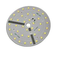 12Volt 18Watt Smd 2835 Ledli Led Modül 10mm Delik Çaplı Beyaz 12V 18W Avize Ledi 88mm