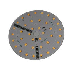 12Volt 18Watt Smd 2835 Ledli Led Modül 10mm Delik Çaplı Gün Işığı 12V 18W Avize Ledi 88mm