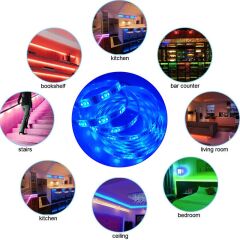 Tuya Destekli Wifi Kontrollü RGB Şerit Led Set 5 Metre