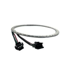 WS2812B Matrix Dijital Yuvarlak Pixel Led 45 Led Halka ARGB Magic Led Ayrı Ayrı Adresli Matrix Ekran 5V Dış Çap 120mm İç Çap 100mm