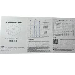 SP630E Bluetooth Müzik Pixel Şerit Led + 5 Kanal RGBW+WW Led Kontrol Devresi 5-24V