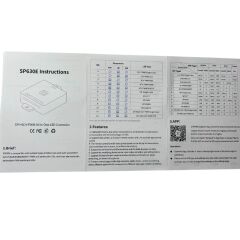 SP630E Bluetooth Müzik Pixel Şerit Led + 5 Kanal RGBW+WW Led Kontrol Devresi 5-24V